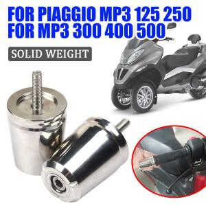 PIAGGIO MP3 125 250 300 400 500 오토바이 액세서리 핸들 바 그립 캡 엔드 플러그 밸런스 슬라이더