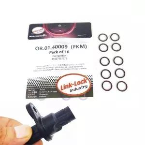 LINK-LOCK 10개입 FKM Viton OR.01.40009 엔진 캠샤프트 센서 O-링 개스킷 13627567572 (BMW N13 N12 N14