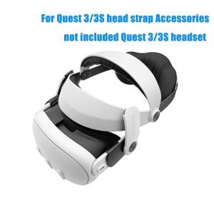 Meta Quest 3S용 GOMRVR 조정 가능 헤드 헤일로 스트랩 VR 액세서리용 분리형 대체 엘리트