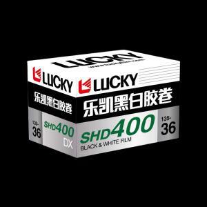 카메라 촬영용 배경지1-6롤 차이나 러키 SHD 400 135 흑백 필름 36매(DX 코드 포함) ISO 400, H35 M35 M38