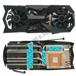 컬러풀 iGame GTX1060 Vulcan X OC용 새 GPU 히트싱크 쿨러 5개의 히트파이프 4핀 PWM 온도 제어