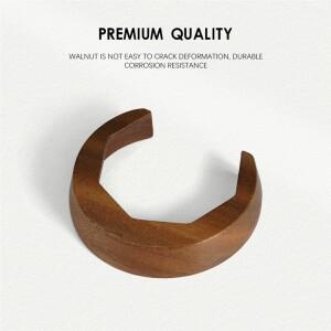 B06B-E61 시리즈 커피 머신 액세서리 브루잉 헤드 호두 단단한 나무 Anti-Scalding Ring Heat Shield