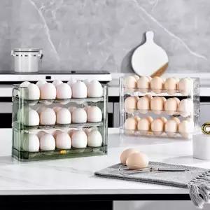 오너클랜 계란보관상자 트레이 보관함 30구 휴대용 케이스 그린 계란보관상자 30구 그린