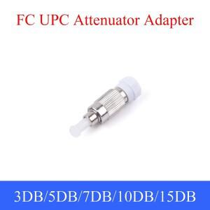 1/2/5/10Pcs 광섬유 감쇠기 FC/UPC 단일 모드 남성-여성 커넥터 어댑터 3DB/5DB/7DB/10DB/15DB