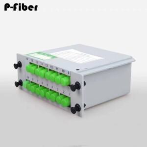 FC/APC 광섬유 분배기 5pcs 1x16 FC UPC1x16 플매트 카펫 러그인 FTTH 원형 커넥터 커플러 LXG