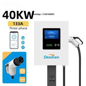 벽걸이형 충전기 20Kw DC 전기차 CCS1 GBT 휴대용 가정용 충전소 설치 및 사용이 간편함