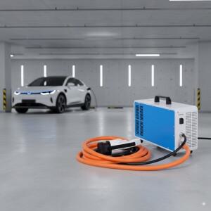 고효율 40KW DC 휴대용 전기차 충전소 (CCS1 CCS2 GBT 호환) 가정용 380V 레벨3 이동식 충전기 EVSE