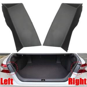 2pcs 자동차 트렁크 테일 라이트  베젤 가드 플레이트 커버 81497-06070 for Toyota Camry 2018 2020