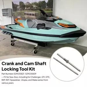 크랭크 샤프트 및 캠 잠금 도구 키트 Sea-doo Rxp Utopia Challenger GTI 용 유지 보수 예비 부품 수리