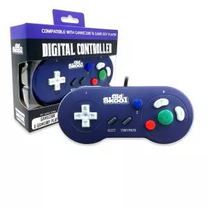 Gamecube 및 Gameboy 플레이어와 호환되는 구형 Skool DIGITAL 컨트롤러 - Purple