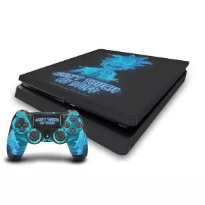 헤드 케이스 디자인 공식 라이선스 릭 앤 모티는 소니 플레이스테이션 4 PS4 슬림 콘솔 및 듀얼쇼크