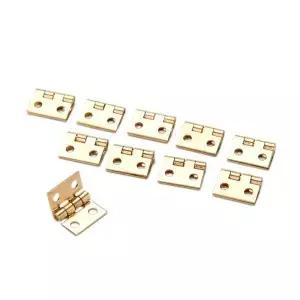 20/10Pcs 1/12 인형 집 미니어처 캐비닛 가구 액세서리 용 미니 소형 금속 힌지