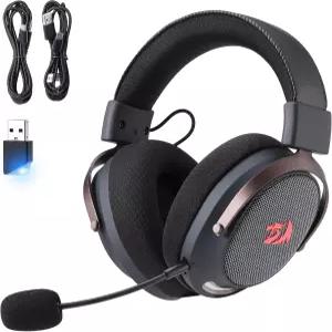 레드라곤 H858 3모드 무선 게임 헤드셋 7.1 서라운드 사운드 53mm 드라이버 메모리 폼 이어 패드 분리형