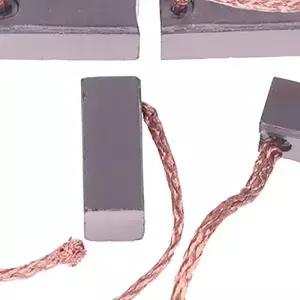 자동차 히터 송풍기 팬용 5개 탄소 브러시 에어 블로어 전기 모터 교체 8*8*20mm
