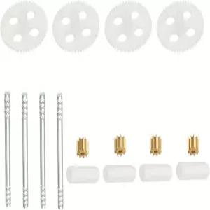 DAGIJIRD 4축 공중 원격 제어 항공기 구리 기어 액세서리 Syma X5C X5SC 부품 쿼드콥터 드론 예비