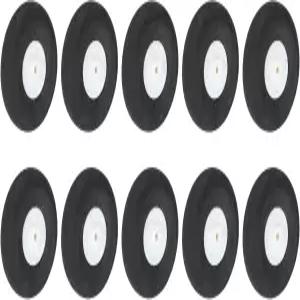MECCANIXITY RC 비행기 바퀴 38mm/1.5인치 다이아 기체 스펀지 교체용 DIY 모델 헬리콥터 팩 10개 포함