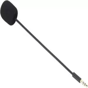 힐벨리푸 17cm 범용 3.5mm 마이크 탈착식 교체용 대부분의 게임 헤드셋 컨트롤러 스마트 기기를 위한 360도