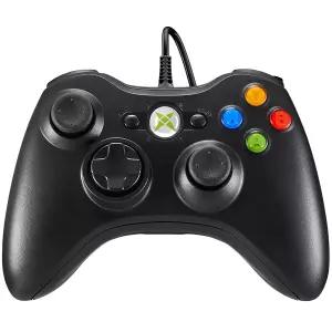 NBCP 유선 컨트롤러 - Xbox 360 슬림 및 PC Windows 7/8/10과 호환되며 듀얼 진동 피드백 게임용