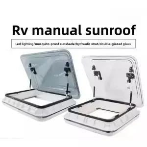 자외선 차단 PMMA 카라반 루프 벤트 선루프 - 로얄 크래프트 스타일 RV