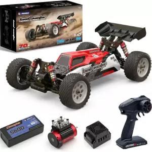 볼러셔 RC 1/10 카 4WD 고속 리모컨 트럭 전 지형 오프로드 몬스터 자이로 시스템이 장착된 드트 최고 속도
