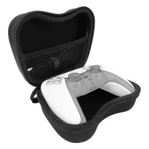 소니 플레이스테이션 5 듀얼센스 PS4 듀얼쇼크 4 3 게이밍 액세서리 보관용 가방(블랙)과 호환되는