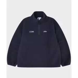 매장정품 지프 JEEP JR5TSF192NA 에센셜 스몰로고 하프집업 플리스 가디건 집업 6979902