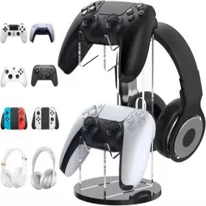 게임 컨트롤러 및 헤드셋 스탠드용 MoKo 유니버설 스위치/스위치 2 PS5 Xbox One 시리즈 게이밍 액세서리