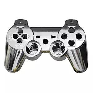 소니 플레이스테이션 3 PS3 무선 블루투스 컨트롤러 색상 실버용 OSTENT 풀 쉘 케이스 하우징 버튼 키트