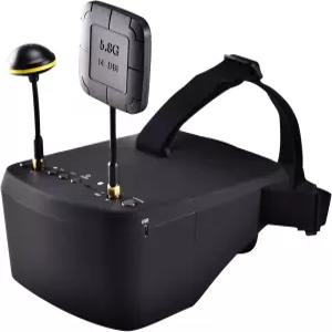 EV800D FPV 고글과 DVR - 5.8G 40CH 5인치 화면 내장 아날로그 카메라 및 송신기 드론 RC 자동차 비행기