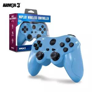 PS3(플레이스테이션 3)용 Armor3 Nupplay 무선 게임 컨트롤러 - 라이트 블루