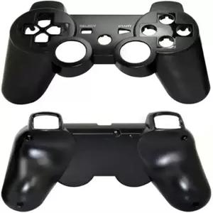 소니 플레이스테이션 3 PS3 무선 블루투스 컨트롤러 색상 블랙용 OSTENT 풀 쉘 케이스 하우징 버튼 키트