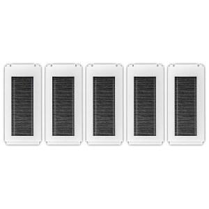 (5개 세트) N30 OMNI 교체용 HEPA 필터 ECOVACS호환 DEEBOT / PRO 로봇 진공청소기 호환 필터 액세서리 진공 부품 세로형 포함