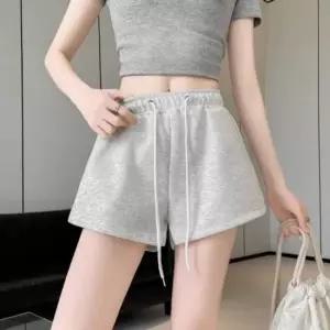 친절한탄씨 바지 트레이닝 여성 반바지 스포츠 핫팬츠 캐주얼 하이웨스트 청바지 바지 남자청바지