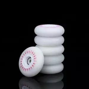 4개 세트 70mm 90A 롤러 휠 부품 플래시 야외 인라인 스케이트