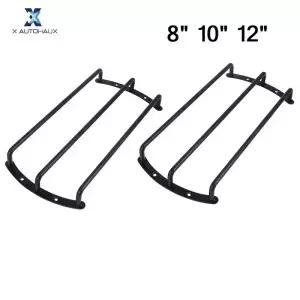 X Autohaux Metal 8 10 12 자동차 서브 우퍼 그릴 커버 보호대 용 오디오 스피커 1Pc 2Pcs