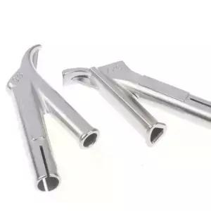 4Pcs 뜨거운 공기 용접 토치 피팅 노즐 스테인레스 스틸 삼각형 고정 포인트 원형