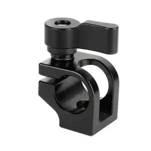 HDRIG 범용 15mm 단일로드 클램프 카메라 케이지 용 1/4 20 나사산 파이프