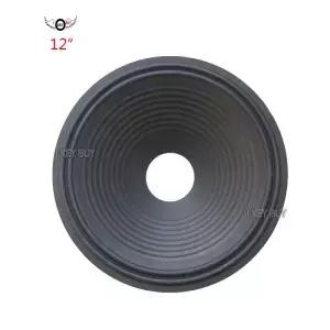 I KEY-5 개/묶음 10 인치 12 서브 우퍼 천 서스펜션 페이퍼 콘 직경 296mm 음성 코일 자동차 스피커 구멍