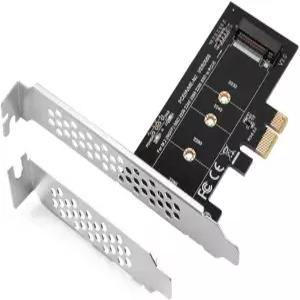 Mzhou Key-M to PCIe 어댑터 카드 - M.2 NVMe SSD 컨버터 데스크톱 PC/마더보드와 호환