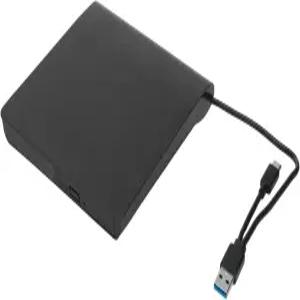 PUSOKEI 외장 DVD 드라이브 박스 USB 3.0 CD 5Gbps 고속 버너 휴대용 RW Windows
