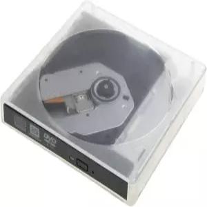 Jesscasday 투명 외장 CD DVD 드라이브 USB 3.0 타입 C 보호 가능 ROM 광학 플레이어 리더 라이터 버너