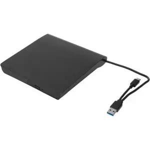 FOSA 외장 DVD 드라이브 노트북 컴퓨터 광학 인클로저 A형 USB3.0 5Gbps 12.7mm RW