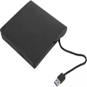 외장 DVD 드라이브 인클로저 슬림 고속 USB3.0 SATA 12.7mm 광학 노트북 데스크탑용 없음