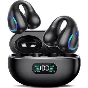 NUPLEA AI 번역 이어버드 실시간 198개 언어 지원 Audifonos 영어 스페인어 무선 클립온 블루투스 헤드폰