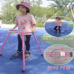 스케이트 연습 워커기 보행 어르신 통학 인라인 체육 성인 지지대 주행 보조 보행차