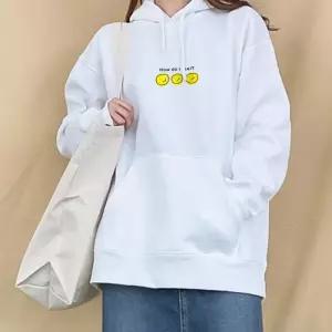 [험블] 루즈핏후드티 기모롱티 여성티셔츠