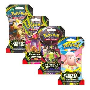 TCG 메가 에볼루션 퍼펙트 오더 슬리브 부스터 팩 카드 10장