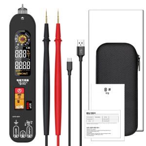 BSIDE S6X 스마트 멀티미터 USB 충전 전압 테스터 펜 브레이크 포인트 전자 AC DC 비접촉 라이브 자동 저항
