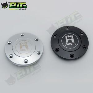 JDM 클래식 금속 스티어링 휠 경적 버튼 6 볼트 PCD 70mm 스위치 커버 VW Wolfsburg