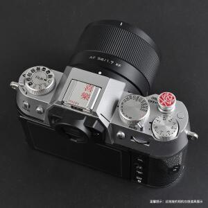 카메라 핫슈 커버 후지 XS20 미러리스 XT30II XM5 x100VI 호환 금속 셔터 버튼